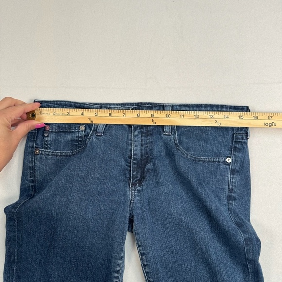 Adriano Goldschmied The Stevie Slim Straight Jean Womens Size 29 Low Rise Dark - Picture 10 of 15